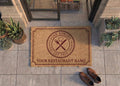 Personalized Restaurant Doormat | Custom Fine Dining Welcome Mat | Restaurant Decor | UV Print - OBM Distribution, Inc.