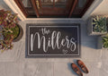 Personalized Last Name Doormat | Custom Welcome Mat | Housewarming Gift | Front Porch Decor | UV Print - OBM Distribution, Inc.