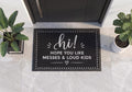 Personalized Loud Kids Doormat | Custom Funny Family Welcome Mat | New Parent Gift | UV Print - OBM Distribution, Inc.